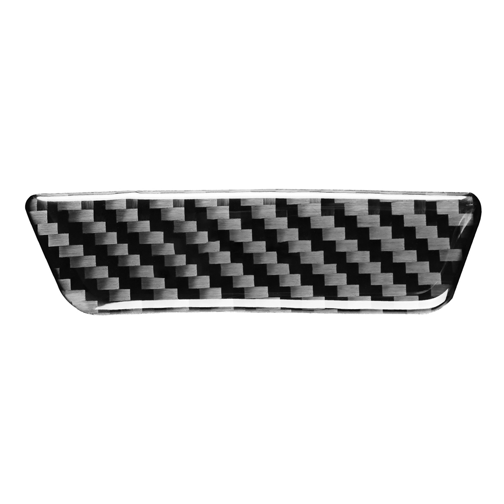 

Carbon Fiber Center Console Armrest Button Trim Decor for Audi A6L A7 2019, 501 Original