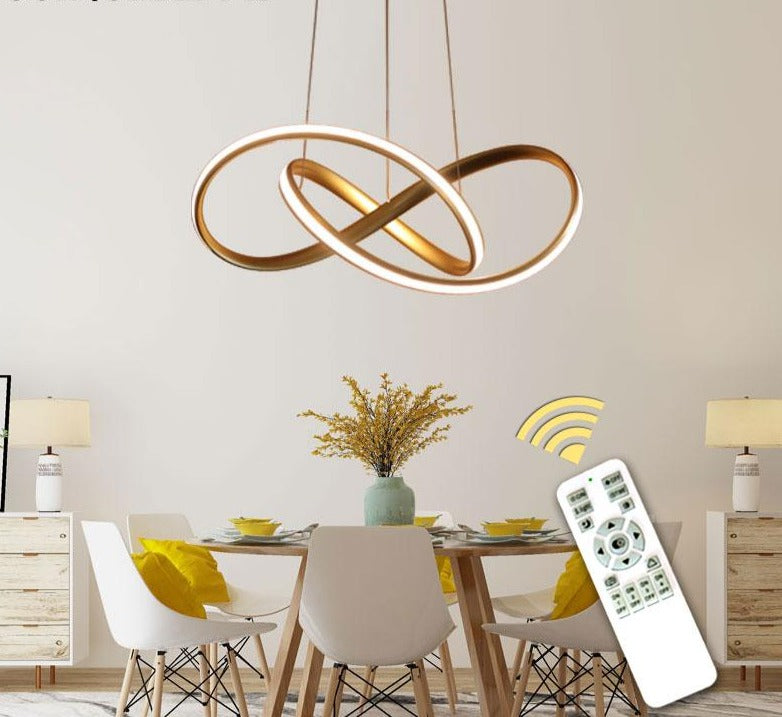 Home Modern LED Pendant Light For Living room Dining Room Hanging Lamps ...