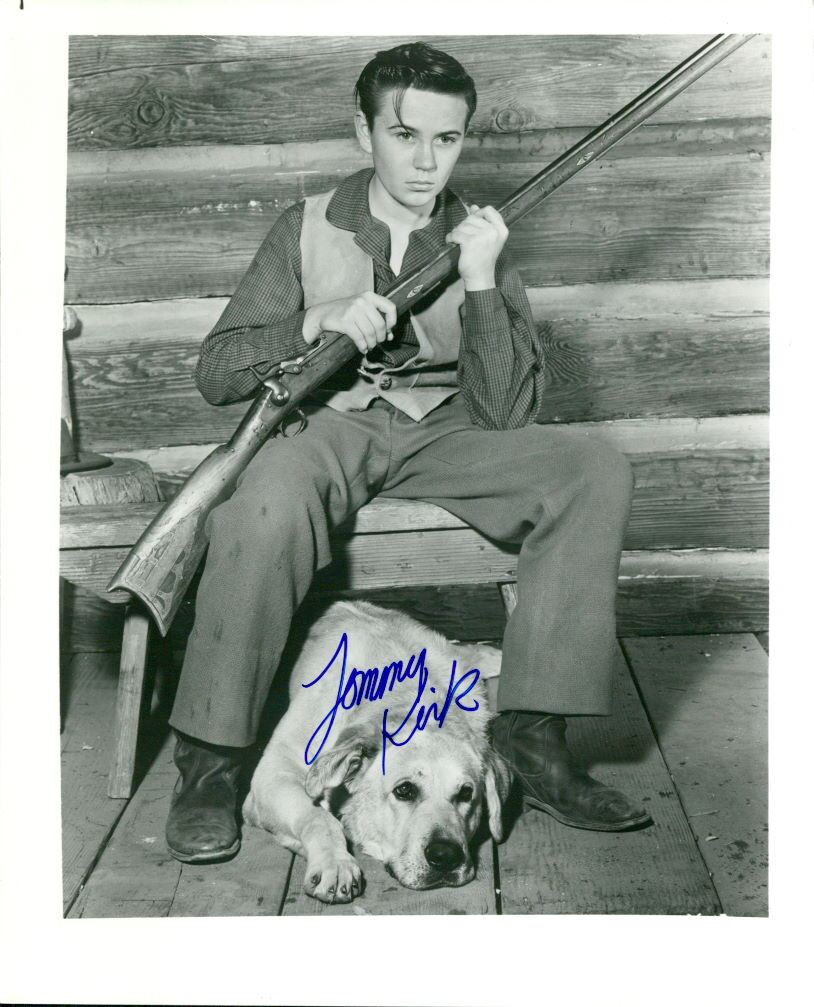 Tommy Kirk signed Photo Poster painting COA Disney Old Yeller