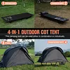 [US Local Warehouse] 3 Pcs Set Marching Bed Outdoor Portable Tent with Carry Bag Tent Cot for Camping