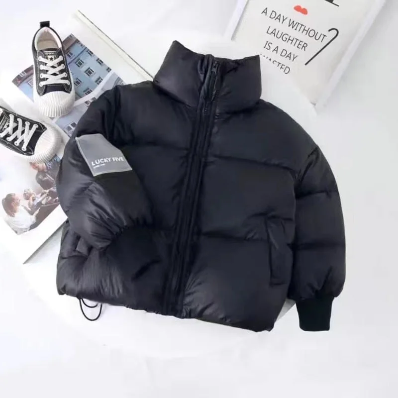 Fashion Family Matching White Duck Down Jacket Mother Daughter Son Baby Down Jacket Winter Water Proof Child Outwear Clothes