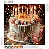 Diamond Painting-DIY Crystal Rhinestone Patterned Cake(Box Packaging)