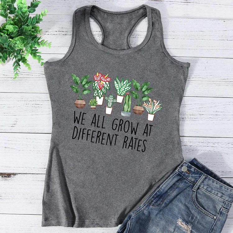 We All Grow At Different Rates Vest Top