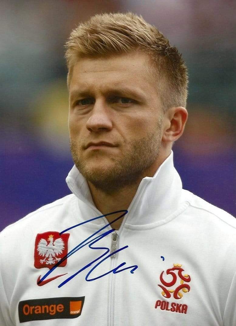 Jakub B?aszczykowski SOCCER autograph, In-Person signed Photo Poster paintinggraph