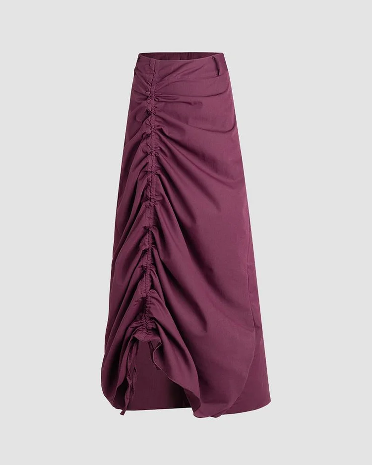 Moccino Ribbed Skirt