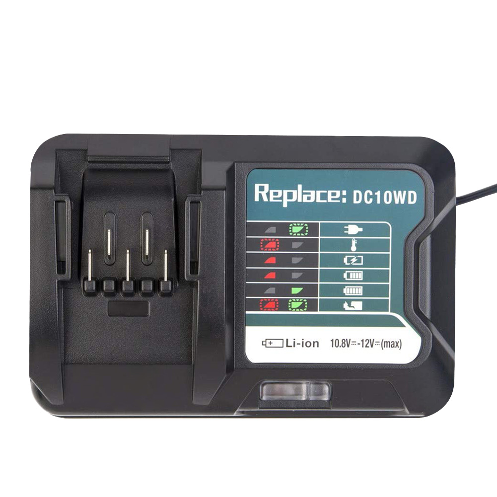 

DC10WD 12.6V Li-Ion Battery Hand Electric Drill Charger Charging for DC10SB, Had, 501 Original