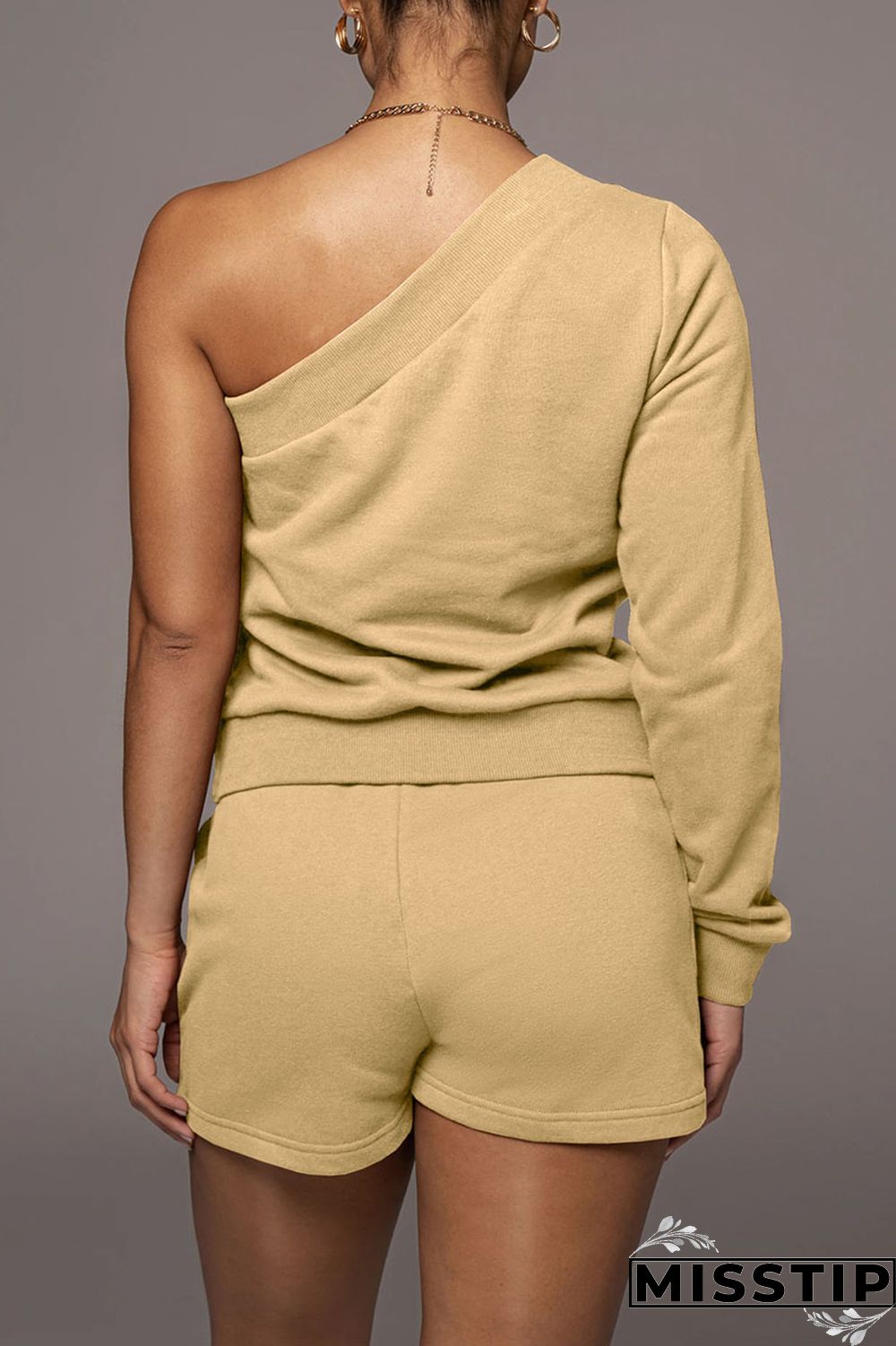 Black Casual Solid Patchwork Asymmetrical Oblique Collar Long Sleeve Two Pieces