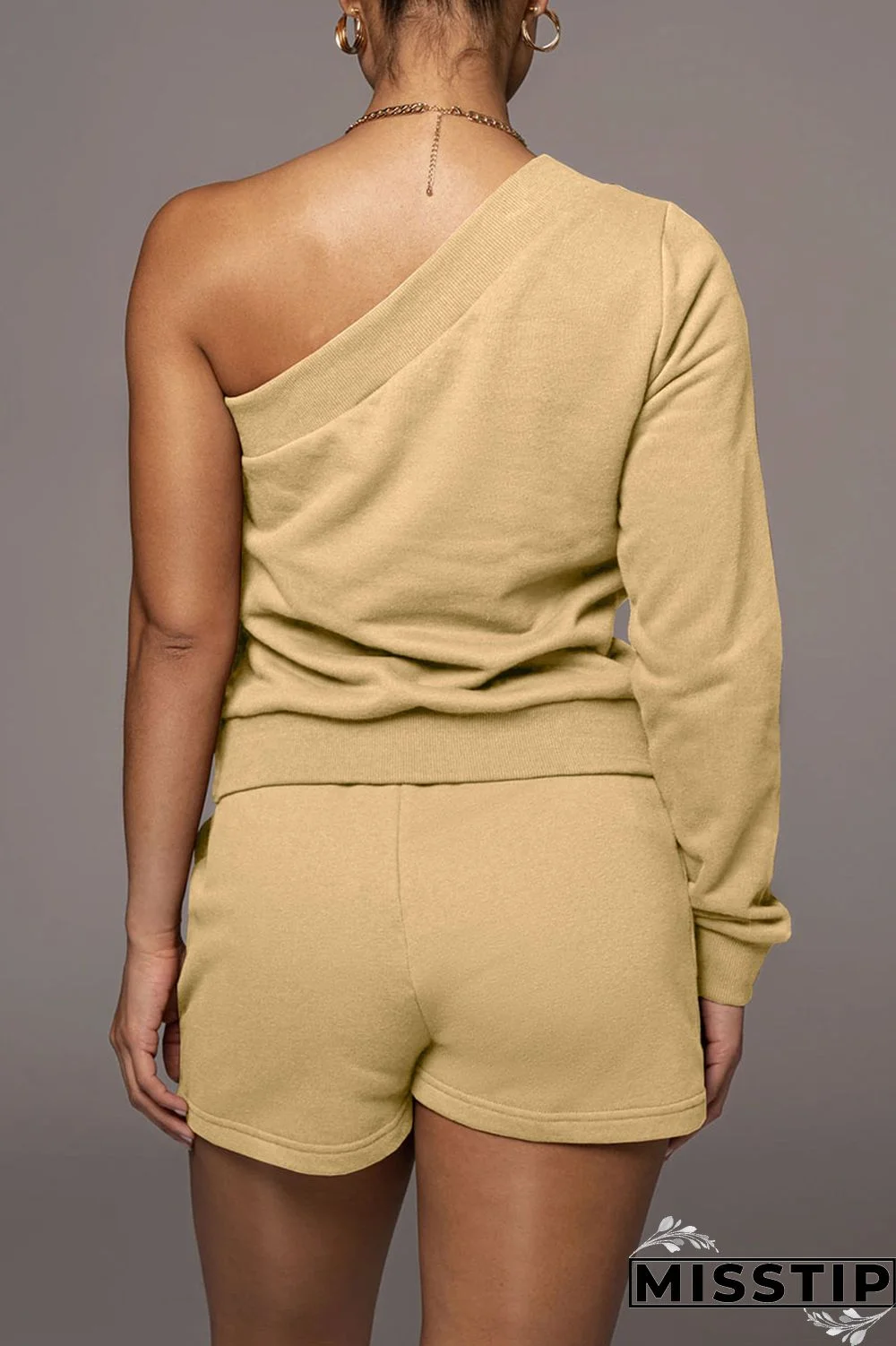 Black Casual Solid Patchwork Asymmetrical Oblique Collar Long Sleeve Two Pieces