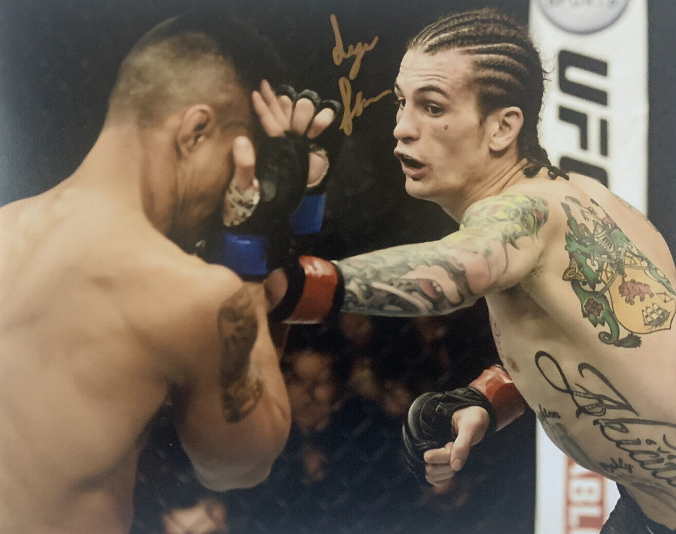 SEAN O’MALLEY HAND SIGNED 8x10 Photo Poster painting UFC FIGHTER RARE AUTHENTIC AUTOGRAPH SUGA
