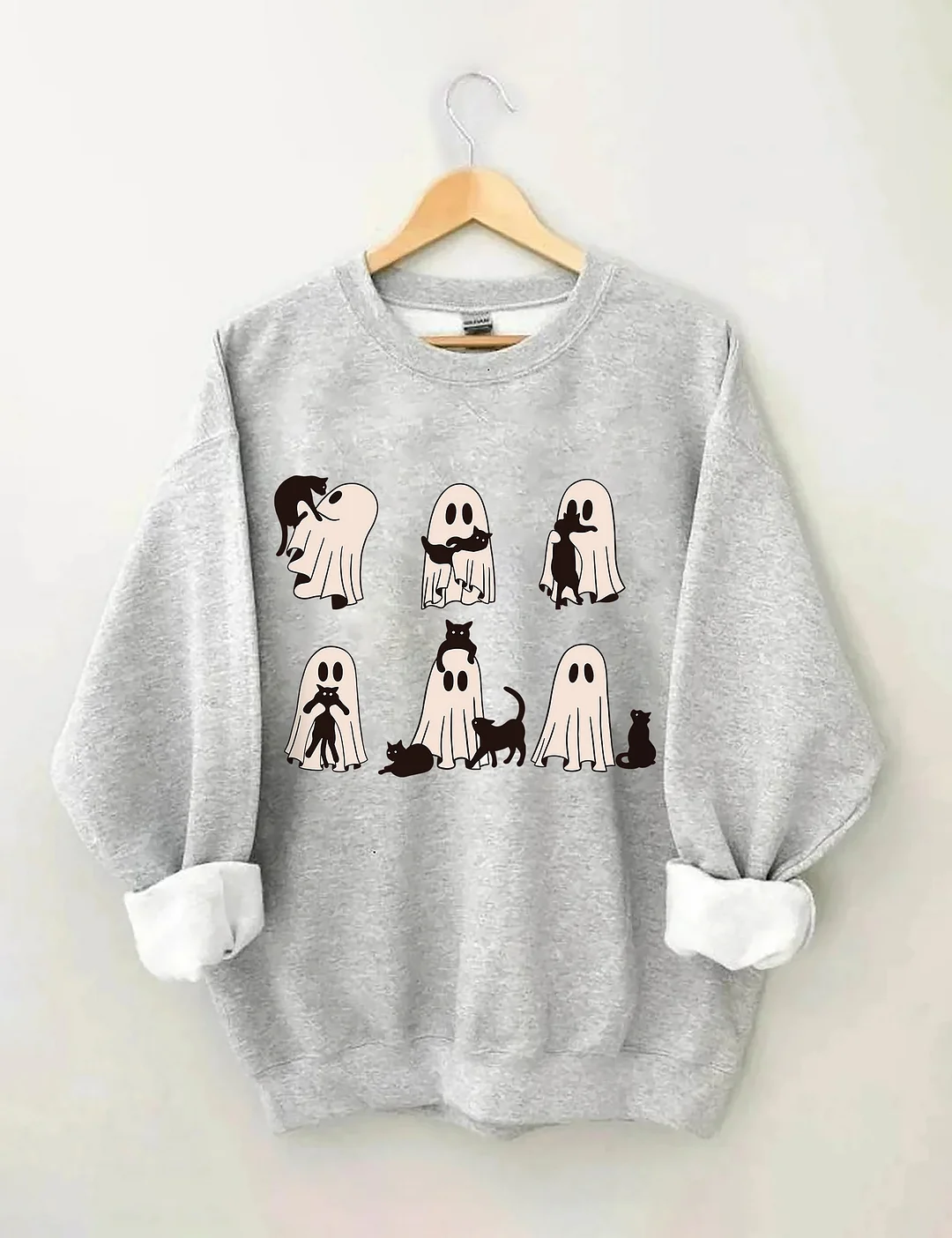 Ghost Cat Sweatshirt