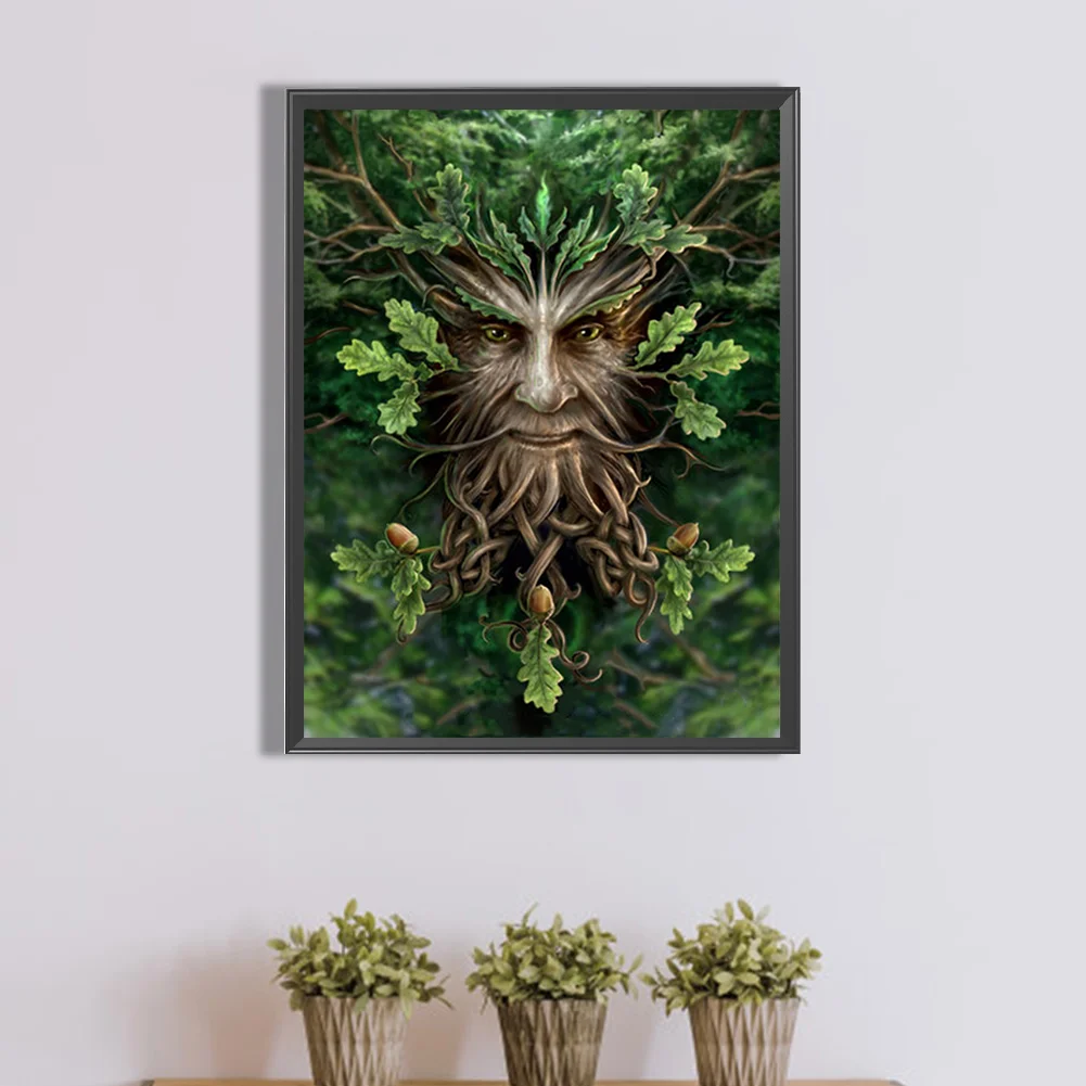 Partial AB Diamond Painting - Full Round Drill - Tree(Canvas|45*60cm)