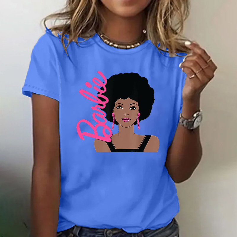 AFRO BARBIE Women T-shirt ctolen