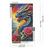 Dragon-Full Round Diamond Painting(30x50cm)