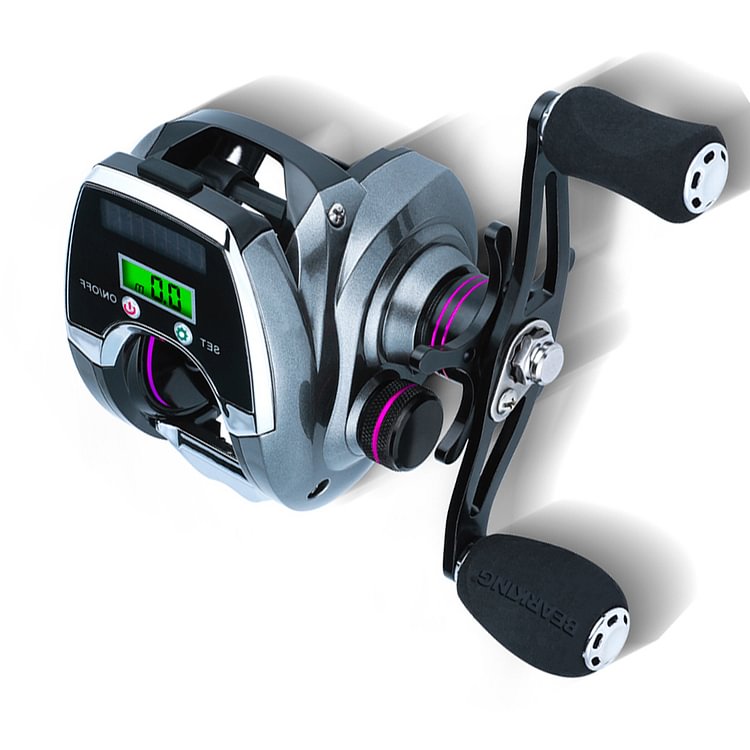 Bearking Fishing Baitcasting Reel 10kg Power Low Profile Fishing Tackle Gear 