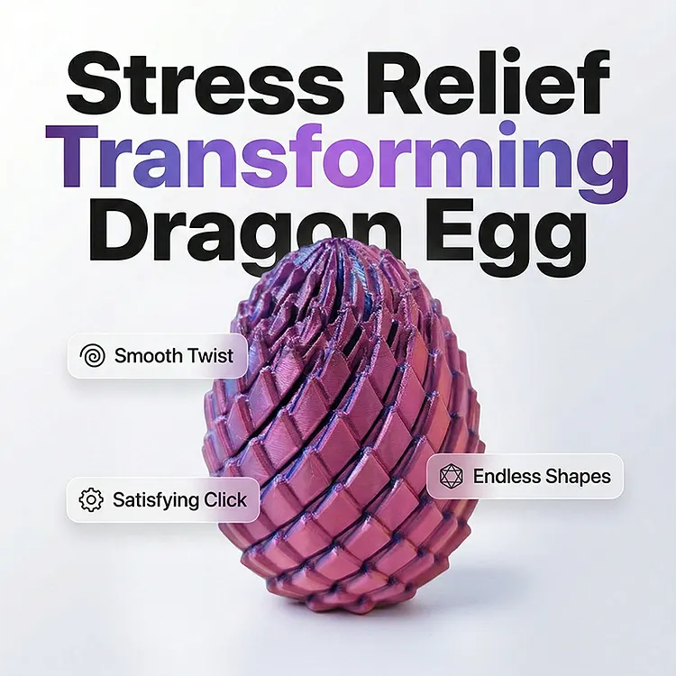 3D Printed Surprise Dragon Egg