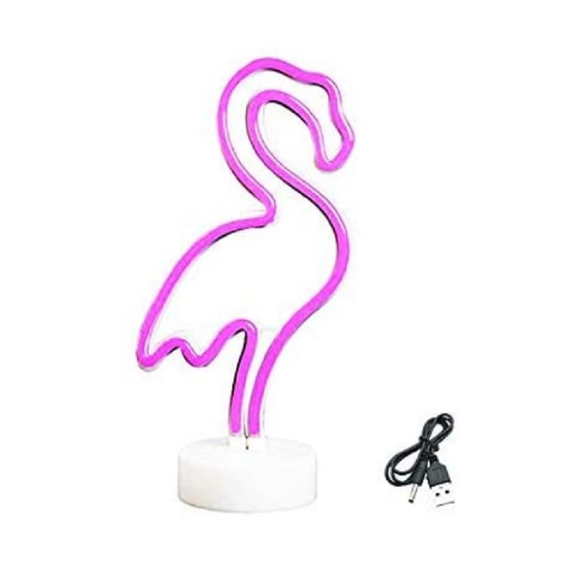 

LED Pink Bird Shape Night Light Children Bedside Lamp Bedroom Desk Decor, 501 Original