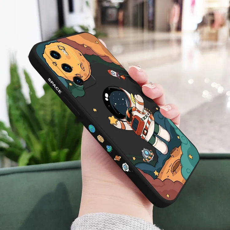 Hello Astronaut Phone Case For Huawei P40 P50 P30 P20 Pro Lite Nova 5t Y7A Mate 50 50E 40 30 20 Pro Lite Cover