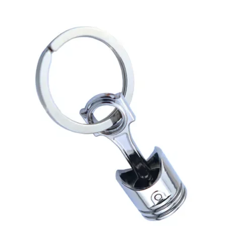 Dronehint 1x Metal Engine Car Parts Piston Style Keychain Keyring Keyfob Car Accessories (For: Acura) Parts