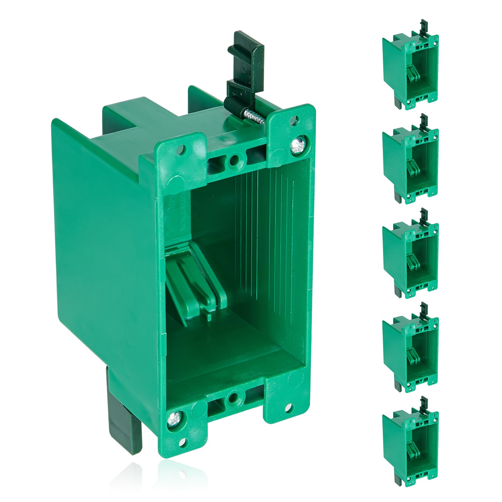 6 Pack Electrical Outlet Box Old Work 1 Gang