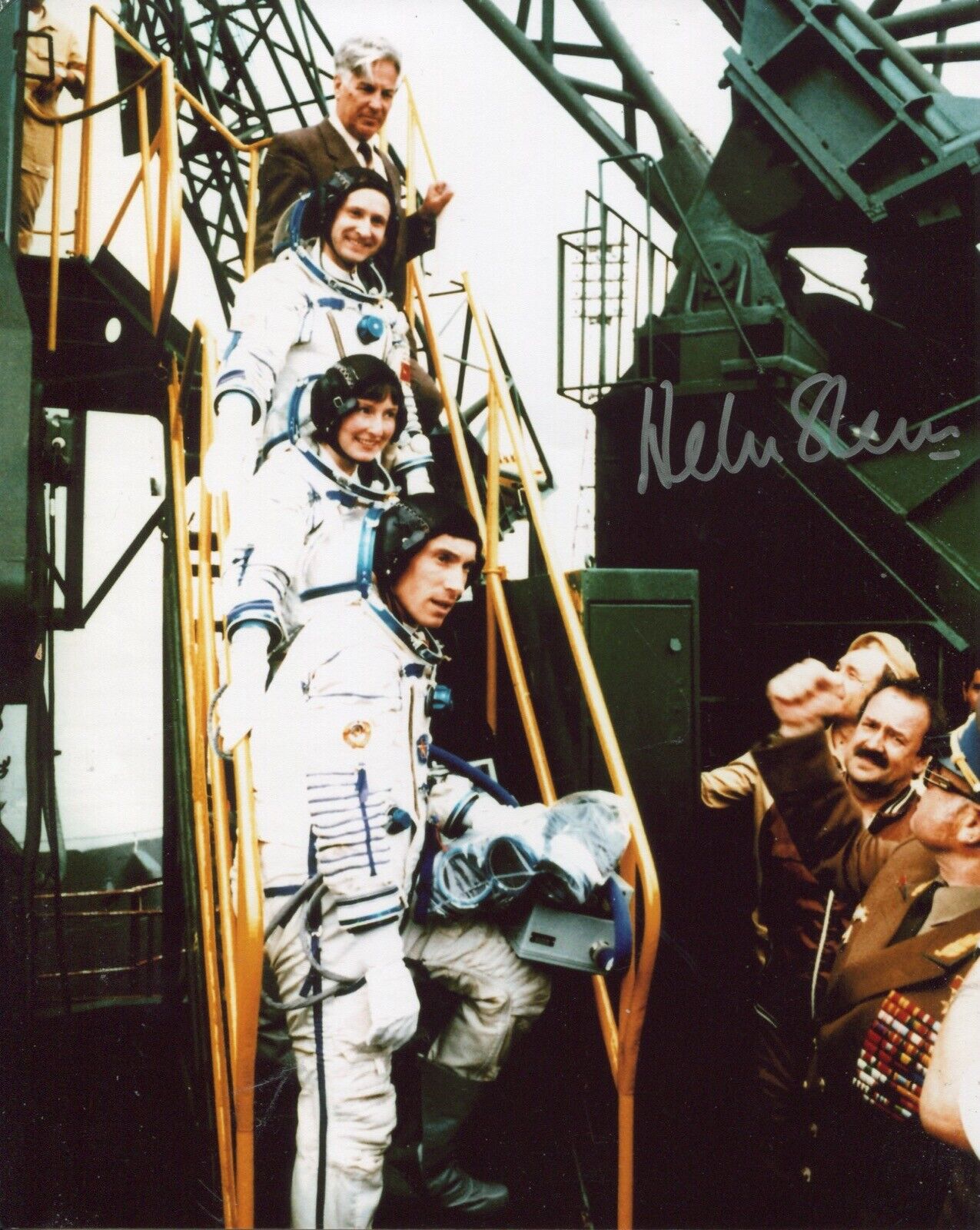 1st British MIR Space Station Astronaut Helen Sharman signed Photo Poster painting - UACC RD