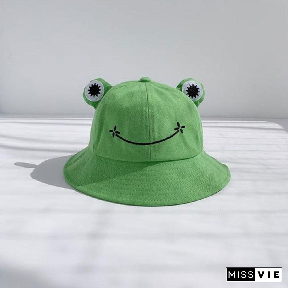 Frog Eyes Fisherman Hat