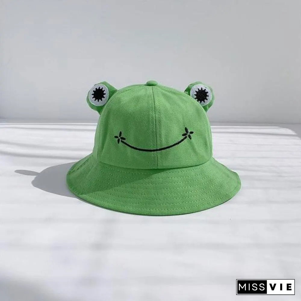 Frog Eyes Fisherman Hat