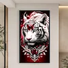 Tiger-11CT Stamped Cross Stitch 40*70cm(Big Size)