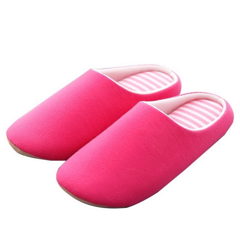 Couple Unisex Home Slippers Men Women Shoes Plush Soft Non-slip Slippers Indoors Anti-slip Warm Winter Floor Bedroom For Women