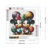 Disney mickey mouse-perceuse ronde peinture diamant-30*30cm