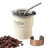 Coffee Tumbler with Lid, Travel Coffee Mug - 300ml Stainless Steel Mug for Coffee - Space Saving Tumbler for Hot and Cold Beverages Tea, Cocoa, Milk, Juice, Coffee
