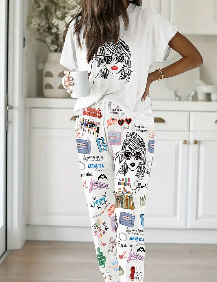 Women's TS The Eras Tour Pajama Set