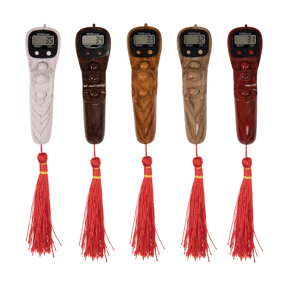 

LCD Digital Electronic Rosary Counter Tassel Finger Game Toy for Meditation, 1 #, 501 Original
