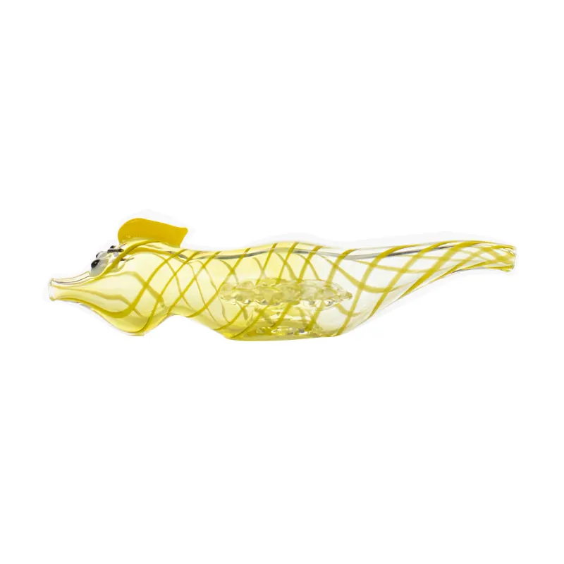 5.5" Glass animal hand pipe tobacco pipe