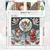 Weihnachten Engel 5d DIY Sonderform Teilbohrer Dimond Gemälde Wanddekor30x30cm