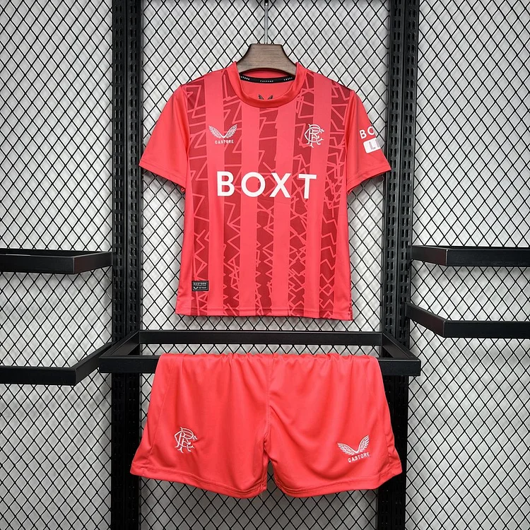 2024/2025 Rangers Goalkeeper Football Shirt Kids Size 1:1 Thai Quality
