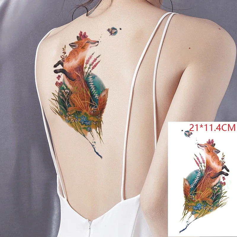 Waterproof Temporary tattoo sticker keep calm English letters words tatto stickers flash tatoo fake tattoos for men women