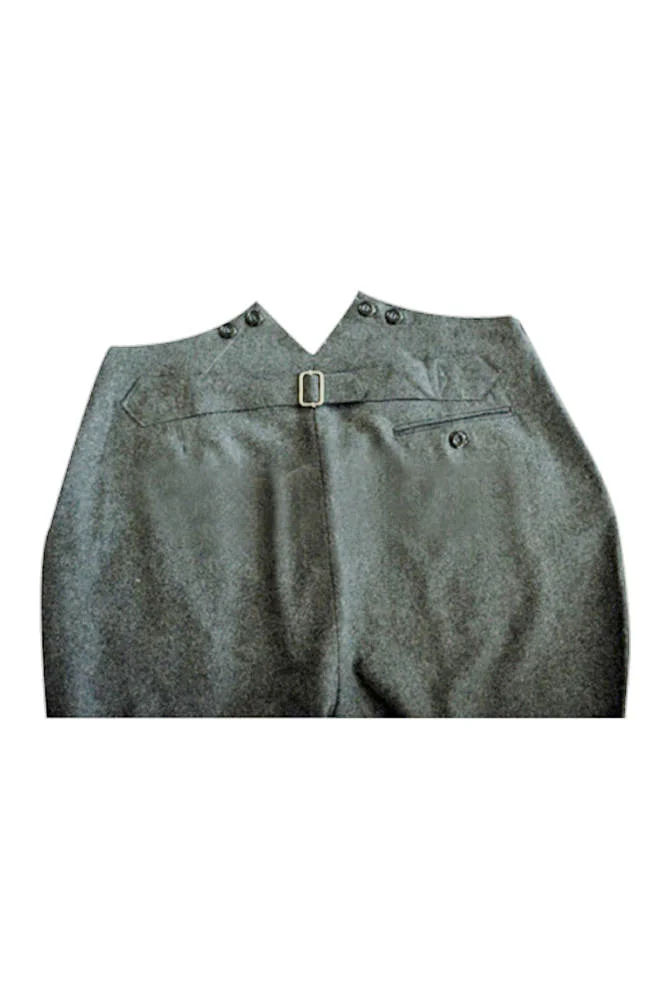   Empire German stone grey Wool Breeches German-Uniform