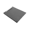 Center Console Panel ABS PC TPU Drink Armrest Cup Cover Black for VW 3C B6 B7 CC