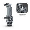 Magnesium Alloy Hot And Cold Shoe With Screen As Mobile Phone Holder, Swivel Bracket For Micro-SLR Camera