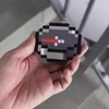 Minecraft Compass Keychain Bag Charm Pixel Style Boys Gift Idea