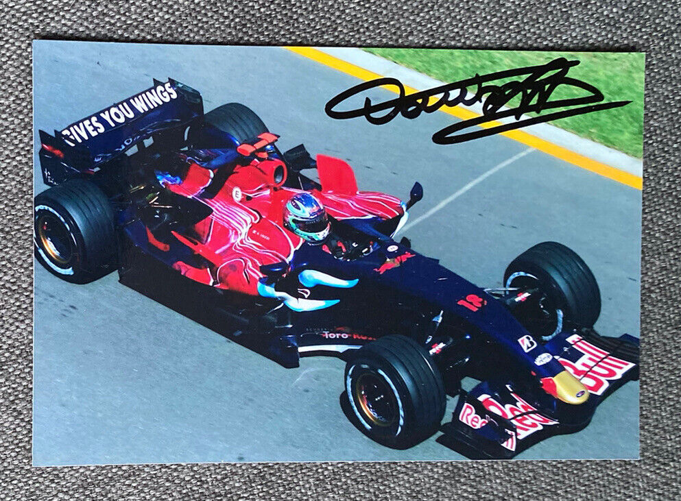 Vitantonio Liuzzi Autographe Sur Photo Poster painting 10 X 15 CM Dédicacé