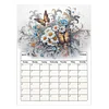 DIY Special Shaped Colorful Pattern 5D DIY Diamond Art Monthly Planner Kit