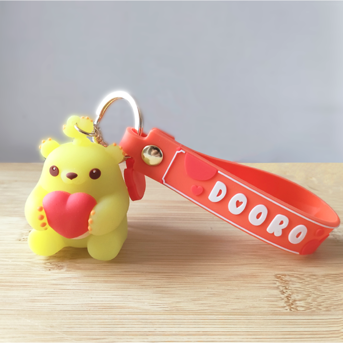 Dooro Bear Cute Love keychain