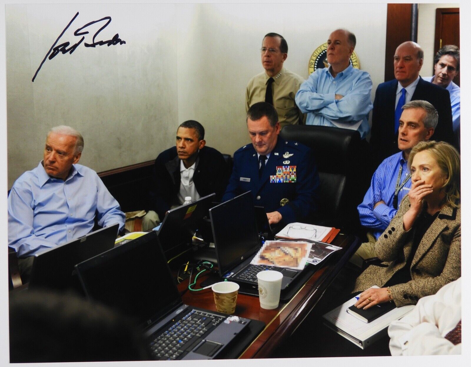 Joe Biden President War Room JSA Autograph Signed Photo Poster painting COA 11 x 14