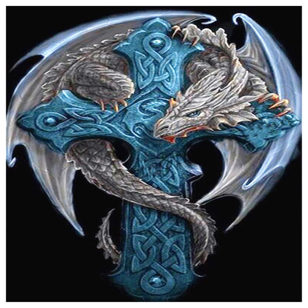 

Dragon - Round Drill Diamond Painting - 30*30CM, 501 Original