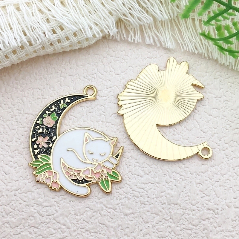 1 Piece 16*24mm 20*20mm 20 * 21mm Alloy Pumpkin Cat Bat Pendant Jewelry Accessories