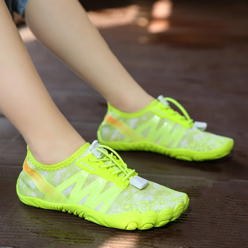 school supplies  Children Aqua Shoes Solid Color  Barefoot Water Beach Wading Child Summer Non-Slip Sport Swimming Watersport Beach Shoes Kids