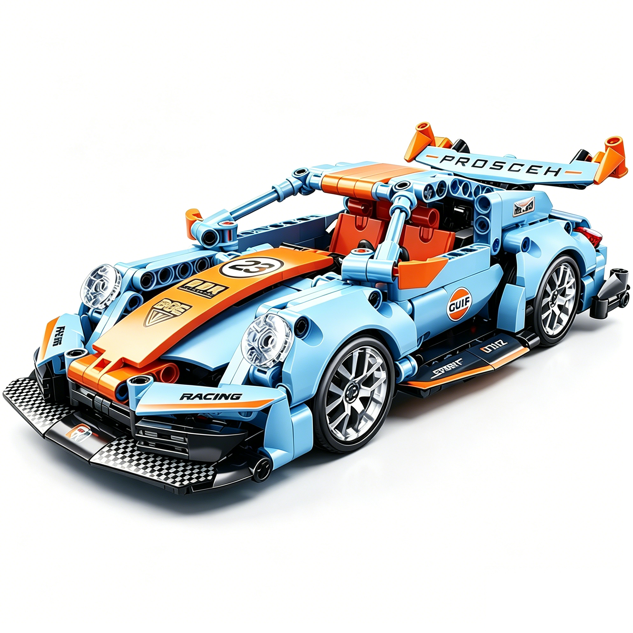 KAVOWORLD 67116 Hyper Car Building Set | 523 Pieces | 1:18 Scale