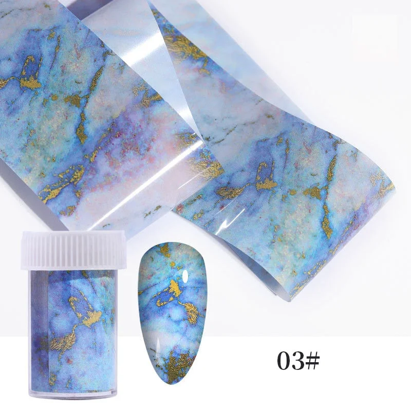 Nail Foils Flowers Nail Stickers Transfer Decals Sliders Christmas Halloween Print Nail Art Decorations DIY Tips Adhesive Wraps