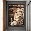 Lion-11CT Stamped Cross Stitch 40*60cm/15.75*23.62in(Big Size)
